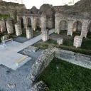 Le forum de Bavay a été construit au 1er siècle. Photo : Forum antique de Bavay, Département du Nord