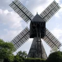 Le moulin cavier de La Herpinière, commune de Turquant, Maine-et-Loire ©Wikimédia commons