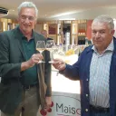 Les représentants des Vins de Provence et du Consorzio Valtènesi