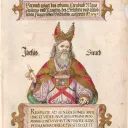 Portrait imaginaire de Ben Sirach dans un manuscrit des années 1540. © Wikipedia.