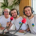 de gauche à droite : Thierry, Victor et Wandrille Gosset - © RCF Lyon