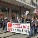 Jeudi 29 septembre 2022, 1 350 personnes ont manifesté à Angers pour la hausse des salaires et contre la réforme des retraites. ©RCF Anjou