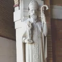Statue de Saint Maurille à voir dans l'église du Sacré Cœur à Cholet
