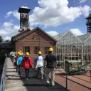 Vue générale du site depuis la passerelle©Centre Historique Minier