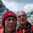 isabelle et alain Castan a 4680m au col de Tso Rolpa 