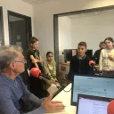 Fabrice Berthon face aux apprentis-journalistes de Franc Rosier