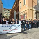 Manifestation contre la réforme de la police judiciaire - Tribunal de Nice - RCF Nice Côte d'Azur 