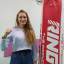 2022 - © RCF - Eva Guillot, championne ardéchoise de kickboxing