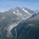 Le glacier d'Argentière a perdu plus du double de son épaisseur cette année ©Flickr