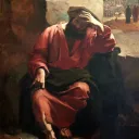 Almeida Júnior - Remorso de Judas, 1880 ©wikimediacommons