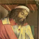 Portrait d'Euclide par Juste de Gand peint vers 1474. © Wikipedia.