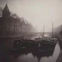 Les quais en hiver, brouillard, Paris (Musée Carnavalet)