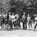 Maquisards et officiers du SOE aux alentours de Savournon, Hautes-Alpes, août 1944 ©wikimediacommons