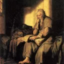 Saint Paul en prison, par Rembrandt, 1627 ©wikimediacommons
