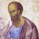 Icône de saint Paul, par Andreï Roublev (v. 1407), galerie Tretiakov, Moscou ©wikimediacommons