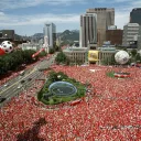 La folie a pris la ville de Séoul durant le mondial.
