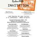 Origine(s), conférence débat - 26 novembre