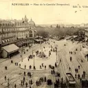 ® Montpellier.fr Montpellier d'autrefois en cartes postales : place de la Comédie