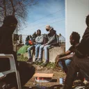 Camp de migrants et aide associative à Calais, le 12/04/2022 ©Mathilde Cybulski / Hans Lucas