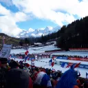 Le stade de biathlon au Grand-Bornand en 2019. ©Wikimédia