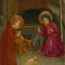 La nativité (Fra Angelico, 1425) ©Artvee