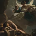 Séléné et Endymion (Ubaldo Gandolfi, 1770) ©Artvee