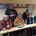 Quelques membres du groupe biblique de Saint-Julien-en-Genevois ©2023 RCF Haute-Savoie