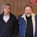Eric Besnard (à gauche), Grégory Gadebois - © RCF Lyon