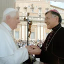 Benoît XVI et Mgr Roland visite ad limina 2012