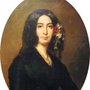 Portrait de George Sand. © Wikipedia.