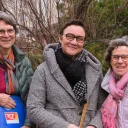 Marie Elisabeth Dichamp, Céline Journot, Marthe Carrat © RCF Jura - Francois Ducoloner