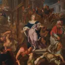 Détail "Martyre de sainte Catherine". Cliché D.R.