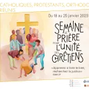 Affiche Semaine de prière pour l'unité des chrétiens 2023