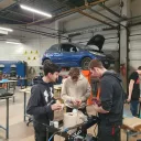 Atelier automobile du CFA © Chloé Vernet