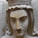 Le gisant de la reine Berengère - Abbaye de L'Épau