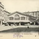 ® Montpellier.fr Halles aux colonnes vers 1900. AMM, carte postale