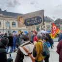 Huitième journée de mobilisation contre la réforme des retraites ce 15 mars. ©Violaine Rey/RCF Savoie