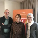 Louis Boillot, Christiane Sonder et Claire Paoletti ©RCF Savoie