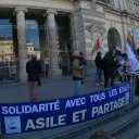 Une manifestation contre la loi Darmanin a eu lieu samedi 4 mars à Angers © LDH49