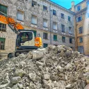 Démolition de l'ancien hôpital Saint-Roch - Nice - RCF Nice Côte d'Azur