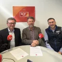 Gildas Le Masson, Thomas du Payrat et Sébastien Rafaneau