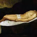 Alphonse Legros, Le Christ mort ©Wikimédia commons