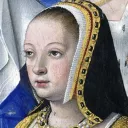 Représentation d'Anne de Bretagne par Jean Bourdichon, ©Wikimédia Commons
