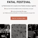 Le festival de théâtre amateur FATAL débute ce jeudi soir à Angers - Capture d'écran