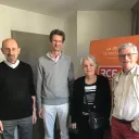 Michel Euler, Pierrick Levesque, Marie-Josèphe Creps et Bruno Durochat