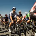 Tour de France 2021, passage des cyclistes sur le pont de Céret, étape entre Quillan et Céret © Jc Milhet / Hans Lucas