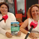 Karine Gourault, directrice de l'Agence d'attractivité de Loir et Cher ; Emilie Marmion, auteure du Guide s'installer Loir-et-Cher  