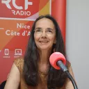 Juliette Chesnel-Le Roux dans les studios de RCF à Nice - RCF
