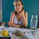 Ruba Khatib, créatrice de La Petite Syrienne et du restaurant Le coin des Amis (site des Grandes Voisines à Francheville) - © RCF Lyon (Didier Rodriguez)