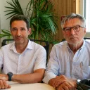 Thierry Walzer (à gauche), Gilbert Lenoir - © RCF Lyon